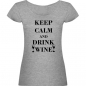 Preview: T-Shirt KEEP CALM AND DRINK WINE